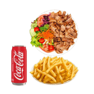 Piatto kebab grande Menù