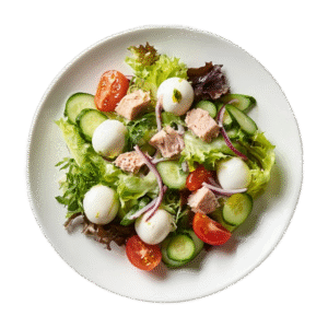 Insalata con tonno e mozzarella