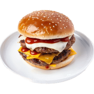 Panino Doppio Cheeseburger