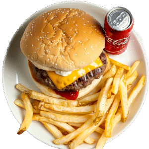 Cheeseburger Menù